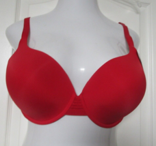 Le Mystere Back Smoothing Underwire bra size 36G Red Style 5221 - £23.66 GBP