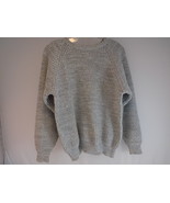 WOMEN&#39;S SWEATER GRAY Contemporary Casuals Pullover Size Small Acrylic wa... - £10.09 GBP