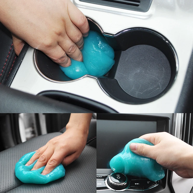 Car Interior Cleaning Gel Slime - Multifunctional Dust Cleaner for Air Vent, D - £10.83 GBP