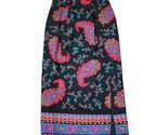 Vintage Carlisle Wool/Silk Midi Pencil Skirt Paisley boho whimsy Size 10... - $74.25