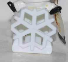 Team Sports America Auburn University Snowman Snowflake LED Christmas Ornament image 4