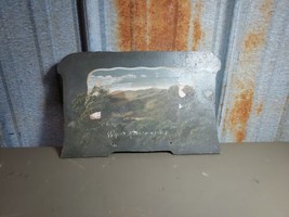 Early 1900s Souvenir PAINTING White Mountains New Hampshire Wall Hanging... - £29.06 GBP