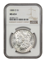 1888-O $1 NGC MS65+ - $611.10