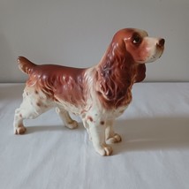 Vintage 1950s 1960s Ceramic Dog Figurine Cocker Springer Spaniel Made in Japan - £15.98 GBP