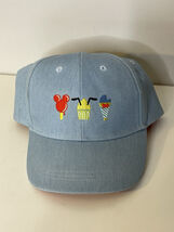 Disney Snacks Hat Adjustable Blue Ice Cream Dole Whip Mickey Goofy Donal... - $8.50