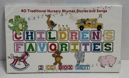 Children&#39;s Favorites 40 Traditional Nursery Rhymes Stories And Songs (2 Cd Box) - £5.70 GBP