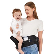Baby Hip Carrier with Seat, Hip Seat Carrier Adjustable Waistband Pocket... - £26.95 GBP