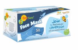 BeeSure BE2100Bcase Ear Loop Face Masks, Blue (Pack of 400) - $69.95