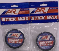 Lot 2 - A&amp;R PRO SERIES HOCKEY STICK WAX 40 Grams per container Protects ... - $170.87 MXN