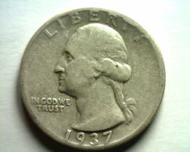 1937 Washington Quarter Very Fine /EXTRA Fine+ VF/XF+ Very Fine /EXTREMELY Fine+ - $18.00