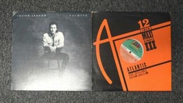 2 X Julian Lennon Lot Valotte Lp Too Late For Goodbyes 12&quot; Single Sterling Jude - £11.03 GBP