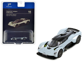 Aston Martin Valkyrie Skyfall Silver Metallic with Black Top &quot;Hypercar League Co - £17.93 GBP