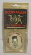 Cal Ripken Jr. &quot;The Iron Man&quot; Commemorative Baseball W/Facsimile Signature &amp; COA - £11.76 GBP