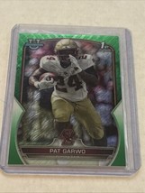 2022 Pat Garwo Bowman U Chrome 1st Bowman Green Shimmer Refractor RC /99 - $5.00