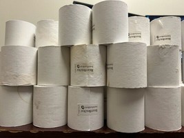 34 Rolls of Epson TM-T88IV M129H White 3&quot; Thermal Paper Receipt Rolls - £41.86 GBP