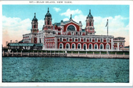 567 Ellis Island New York City, New York Postcard (5027) - £6.95 GBP