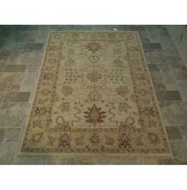 Dazzling 5x6 Hand Knotted Vegetable Dyed Chobi Rug B-73634 - £534.60 GBP