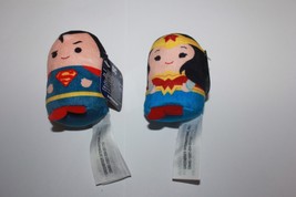 Wonder Woman &amp; Superman Minis DC Comics Justice League  Lot of 2 New - £10.45 GBP