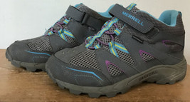 Vtg 90s Merrell Gray Waterproof Hilltop Athletic Hiking Sneakers Shoes 5... - £39.90 GBP