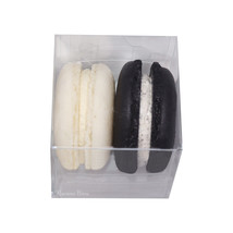 Sophisticated Black Tie Macaron Party Favors - Pack of 10 - $49.50