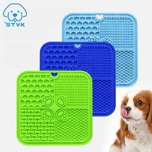 Silicone Licking Pad Pet Dog Lick Pad Bath Peanut Butter Slow Eating Licking Fee - £19.61 GBP