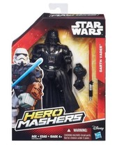 Star Wars Disney Hasbro Hero Mashers Darth Vader Action Figure NEW - £11.06 GBP