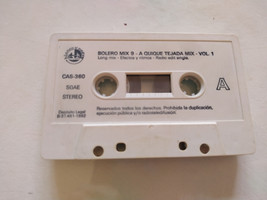 BOLERO MIX 9 Tejada Quique - Cassetta Tape - sin La (Confezione Solo 1 - $14.89