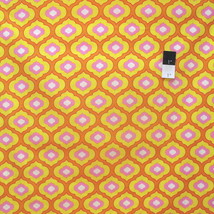 Dena Designs PWDF126 Pretty Little Things Ella Orange Cotton Fabric By Yard - £19.57 GBP