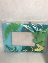 Padded FROG picture frame Unused in package childs BABY - $16.82