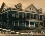 RPPC Nurses Home Ridgway Pennsylvania PA 1911 Postcard - $19.75