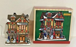 2014 Lemax Lighted Christmas House "The Brodie Residence" IOB - $37.05