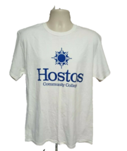 Hostos Community College Adult Large White TShirt - £11.87 GBP