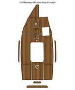 1992 Nautique Ski Swim Platform Cockpit Pad Boat EVA Foam Teak Deck Floo... - $1,366.33 CAD