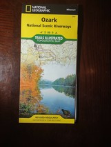 Ozark National Scenic River ways Trails Illustrated Topographic Map - £39.59 GBP