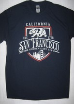 San Francisco T-Shirt The Golden Gate City California Republic Cali Bear... - $14.80