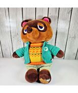 Build A Bear Workshop Tom Nook Plush Animal Crossing 18” Sweater Toy - $15.84