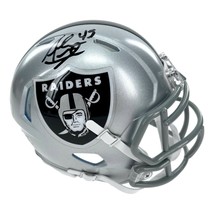 Alec Ingold Signed Las Vegas Raiders Mini Helmet Inscribed COA Autograph Oakland - £87.97 GBP