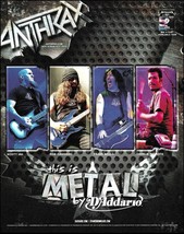 Anthrax Scott Ian Rob Caggiano Frank Bello Charlie Benante D&#39;Addario strings ad - £3.31 GBP