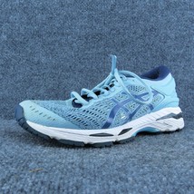 ASICS Kayano 24 Women Sneaker Shoes Blue Synthetic Lace Up Size 8 Medium - £19.47 GBP