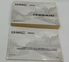 2010 GMC Terrain Denali Owners Manual Set OEM D04B25082 - $22.49