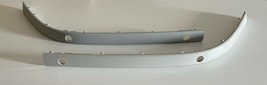 For BMW E39 Unpainted Front Bumper Impact Strip Left And Right 2 Pcs - $62.45