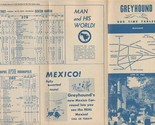 Greyhound Lines East Bus Time Tables 13 Michigan 1969 - $17.82