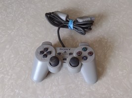 Sony PlayStation PS1 Dual Shock Analog OEM Controller SCPH-1200 Tested - £12.41 GBP