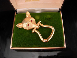 Vintage hunting Fox Pin - Golden Fox Steakhouse - hunting Birthday gift  /equest - £77.13 GBP
