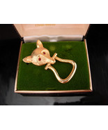 Vintage hunting Fox Pin - Golden Fox Steakhouse - hunting Birthday gift ... - $95.00