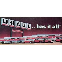 (2) AMERICAN FLYER UHAUL ALLABOARD BILLBOARD STICKER 2 1/2&quot; x 1 1/8&quot; - £3.99 GBP