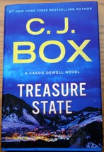 CJ Box 2022 hcdj 1st Prt TREASURE STATE (Cassie Dewell #5) long con gold mine - £6.96 GBP