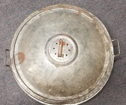Vintage Aluminum ~ 18&quot; Diameter x 8&quot; Tall ~ Steamer w/Handles ~ Lid &amp; Ladle - $139.94 CAD