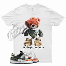 WHT SMILE T Shirt for N Dunk Low Sail Multi Camo Vintage Green Total Orange - £20.44 GBP+