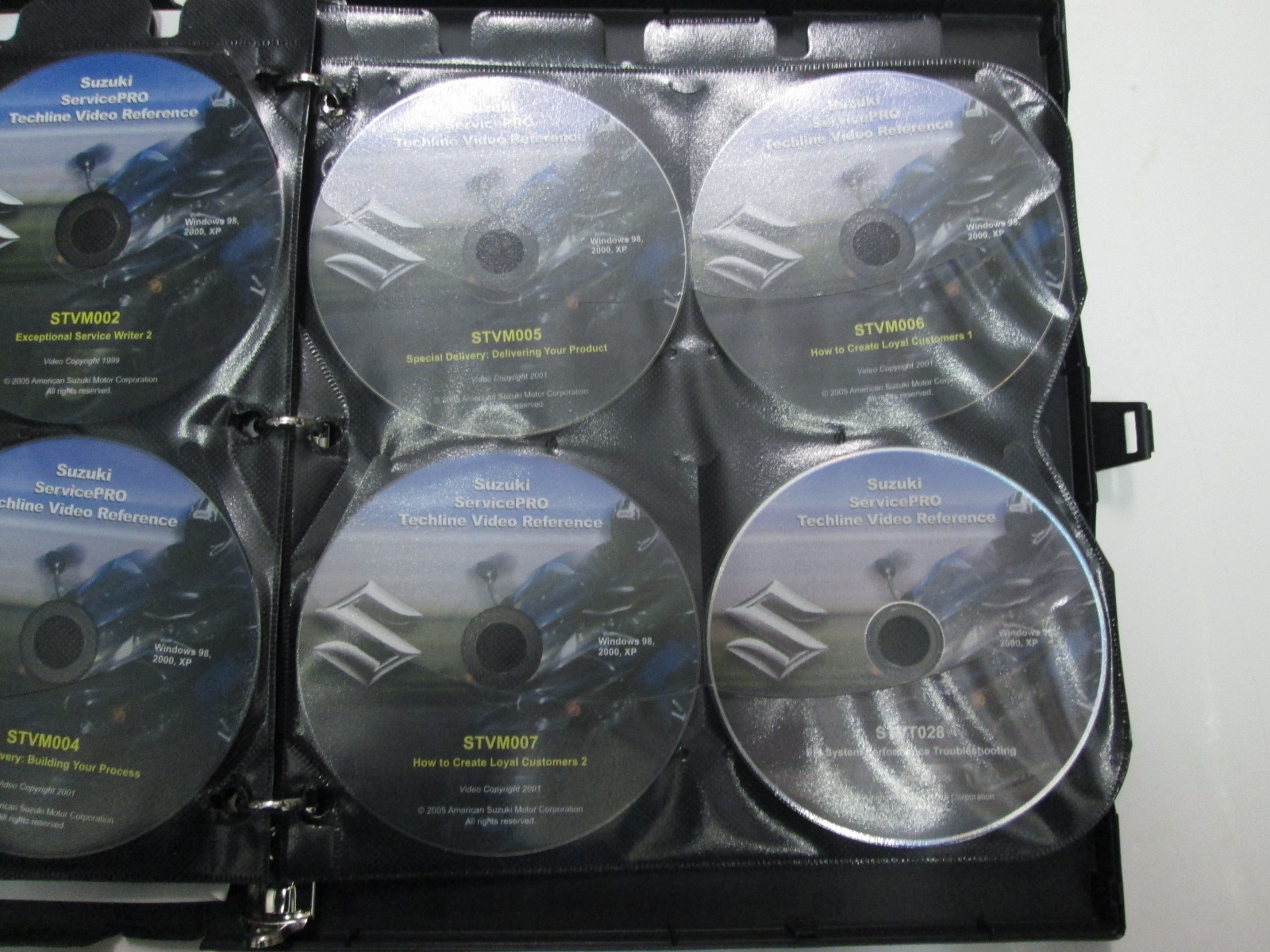 2006 2007 Suzuki ServicePRO Techline Video Reference CD DVD 4 Stroke SET FACTORY Item image 11